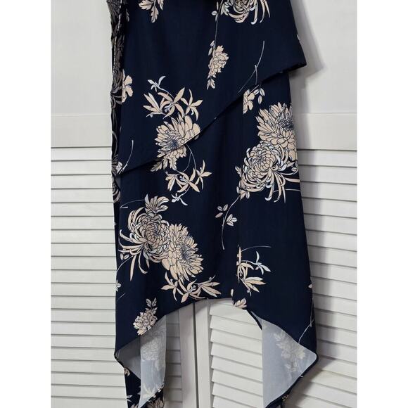 Keepsake The Label No Limits Dress Bloom Print Size XSMALL Navy Blue Floral - Picture 4 of 7